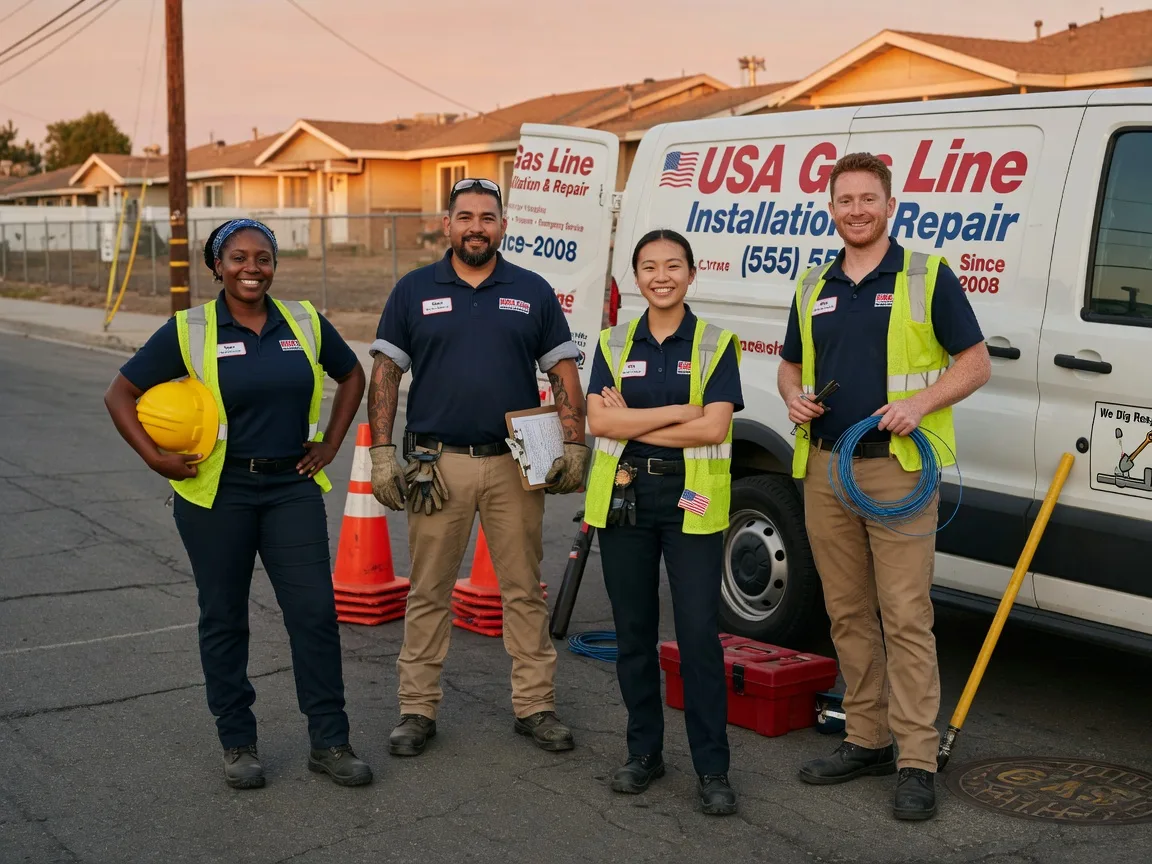 Gas Line Installation company in Animas, NM